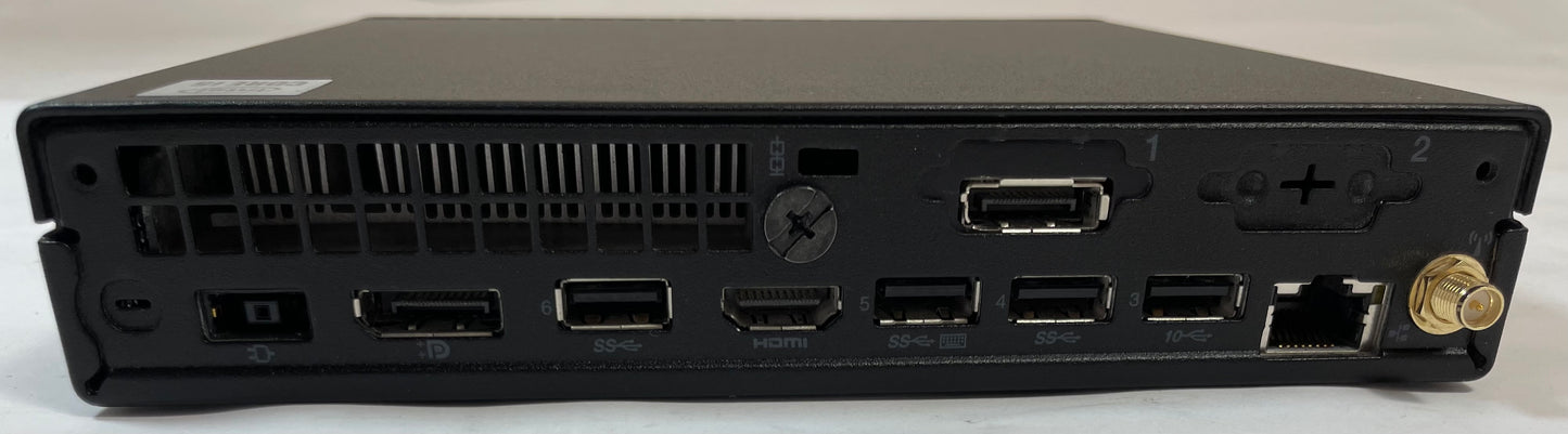LENOVO THINKCENTRE M70Q Tiny Desktop i5-10400T 8GB 128GB NVMe Windows 11 -Good