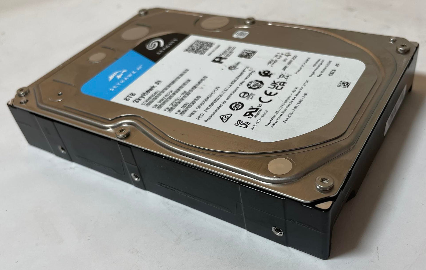 SEAGATE SkyHawk AI ST8000VE001 3.5" 8TB Internal Surveillance SATA HDD