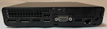 HP ELITEDESK 800 G6 Desktop Mini Core i5 10600T 8GB 256GB NVMe Windows 11 -Good