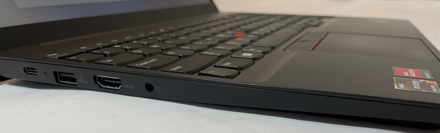 LENOVO THINKPAD E15 GEN 3 15" Laptop Ryzen 7 5700U 256GB 16GB NVMe WIN11 -Good