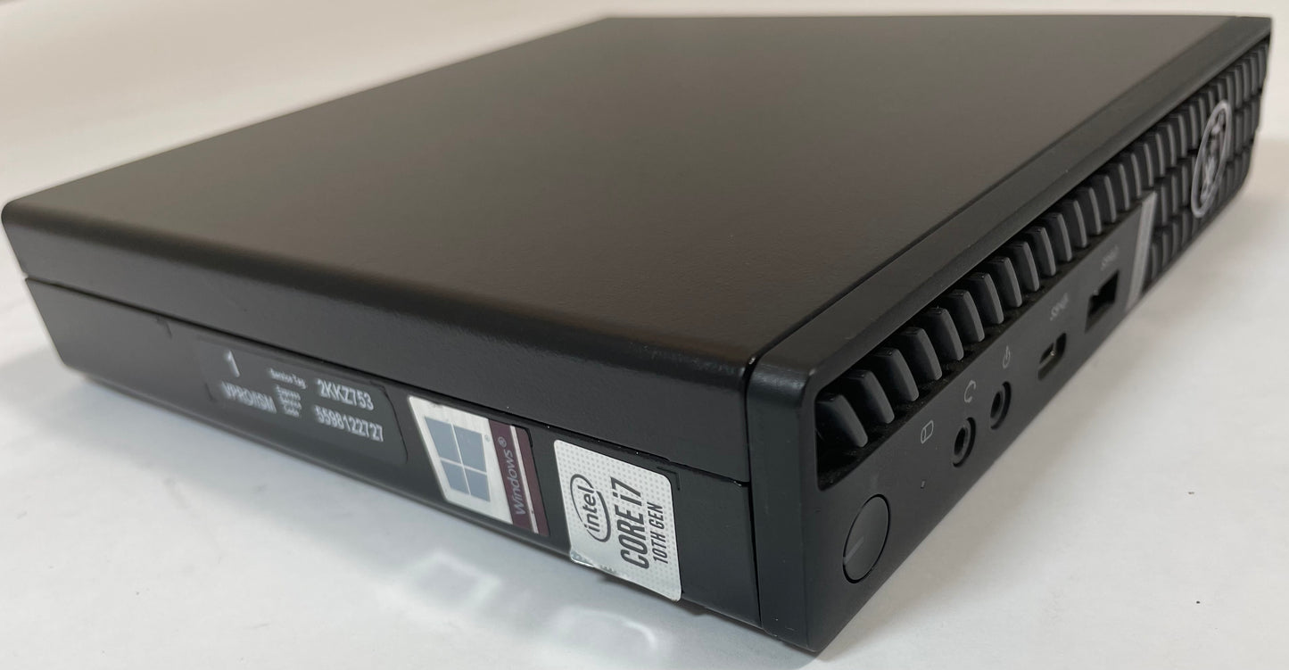 DELL OPTIPLEX 5080 MFF Intel Core i7 10700T 8GB 512GB NVMe W11 -Very Good