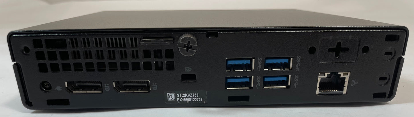 DELL OPTIPLEX 5080 MFF Intel Core i7 10700T 8GB 512GB NVMe W11 -Very Good