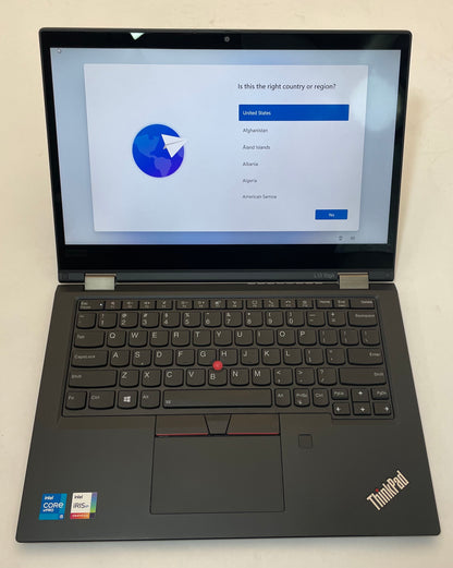 LENOVO THINKPAD L13 YOGA GEN2 13" 2n1 Laptop i5 1145G7 16GB 256GB WIN11 -Good