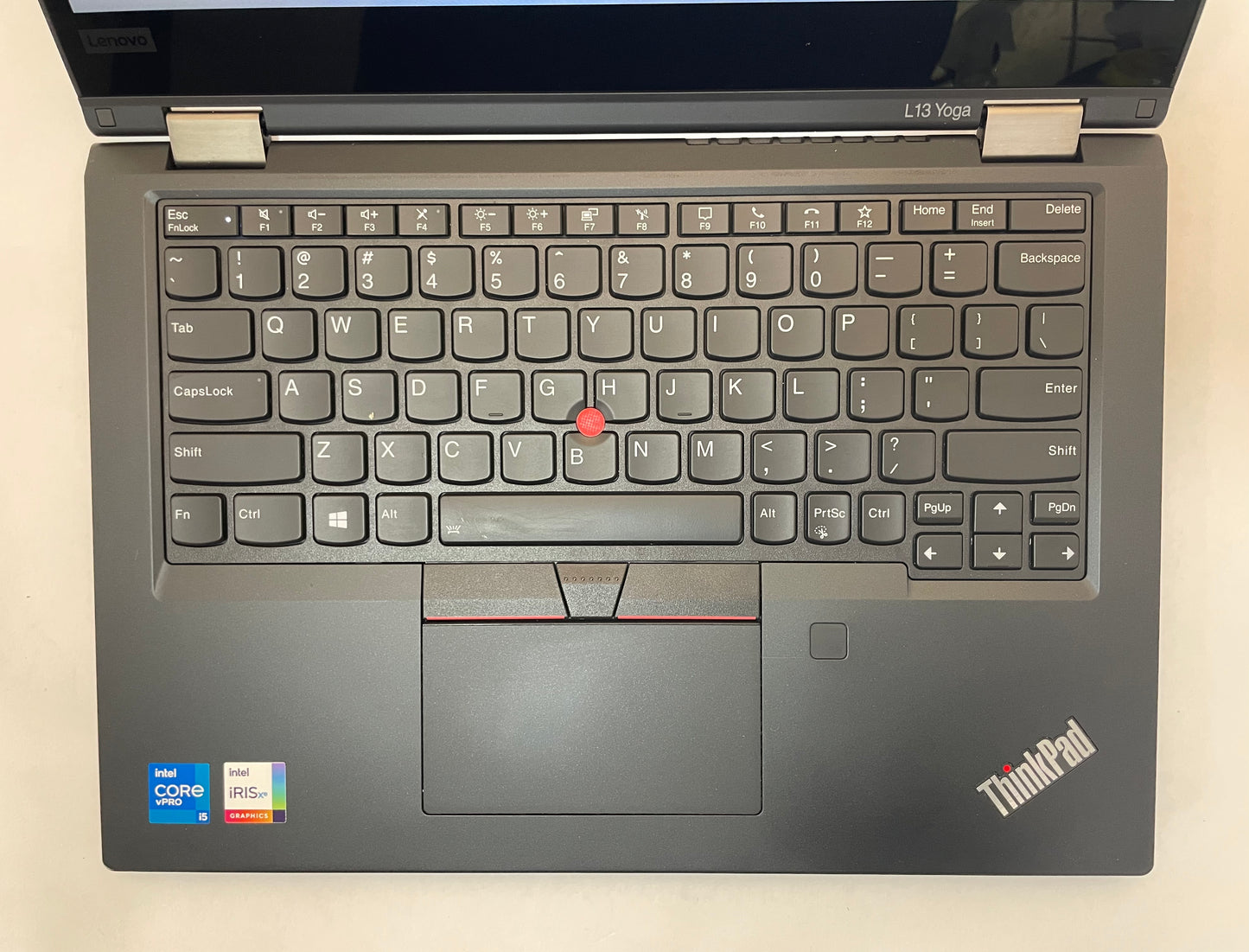 LENOVO THINKPAD L13 YOGA GEN2 13" 2n1 Laptop i5 1145G7 16GB 256GB WIN11 -Good