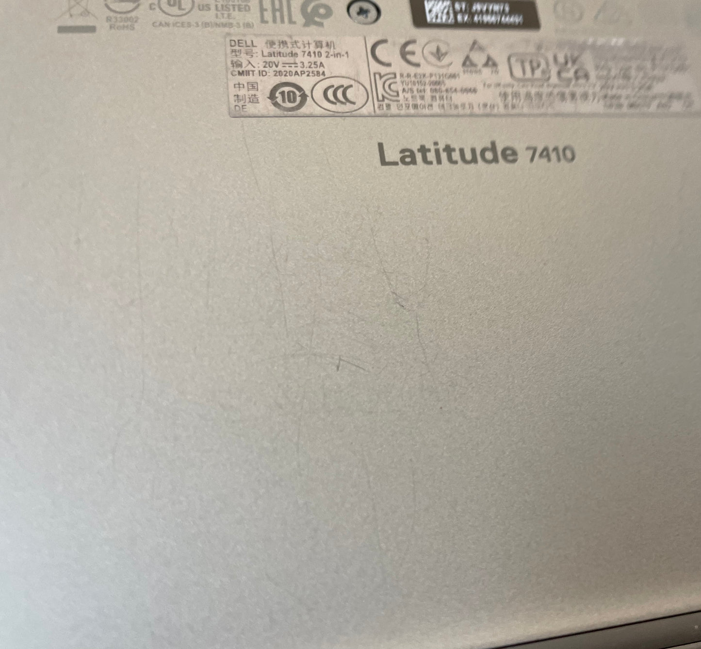 DELL LATITUDE 7410 2in1 Touchscreen Laptop i5 10310U 16GB 256GB Win11 -Very Good