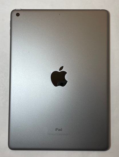 Apple iPad 6th Gen A1893 9.7" 128GB WiFi Only Gray iOS -Good