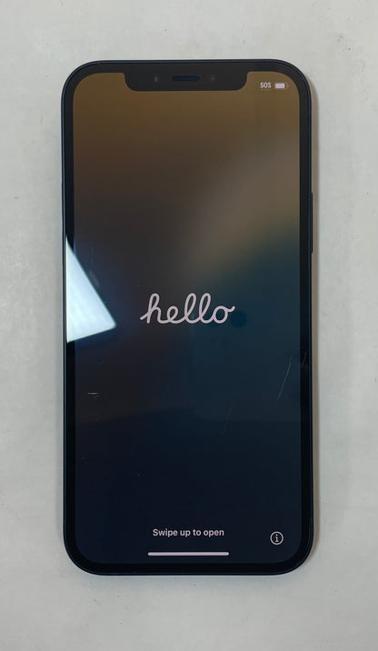 APPLE iPhone 12 A2172 64GB Unlocked Black iOS