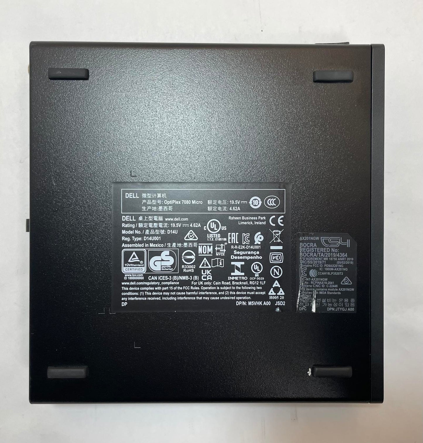 DELL OPTIPLEX 7080 MFF Core i5 10500T 16GB 256GB NVMe Windows 11 -Good