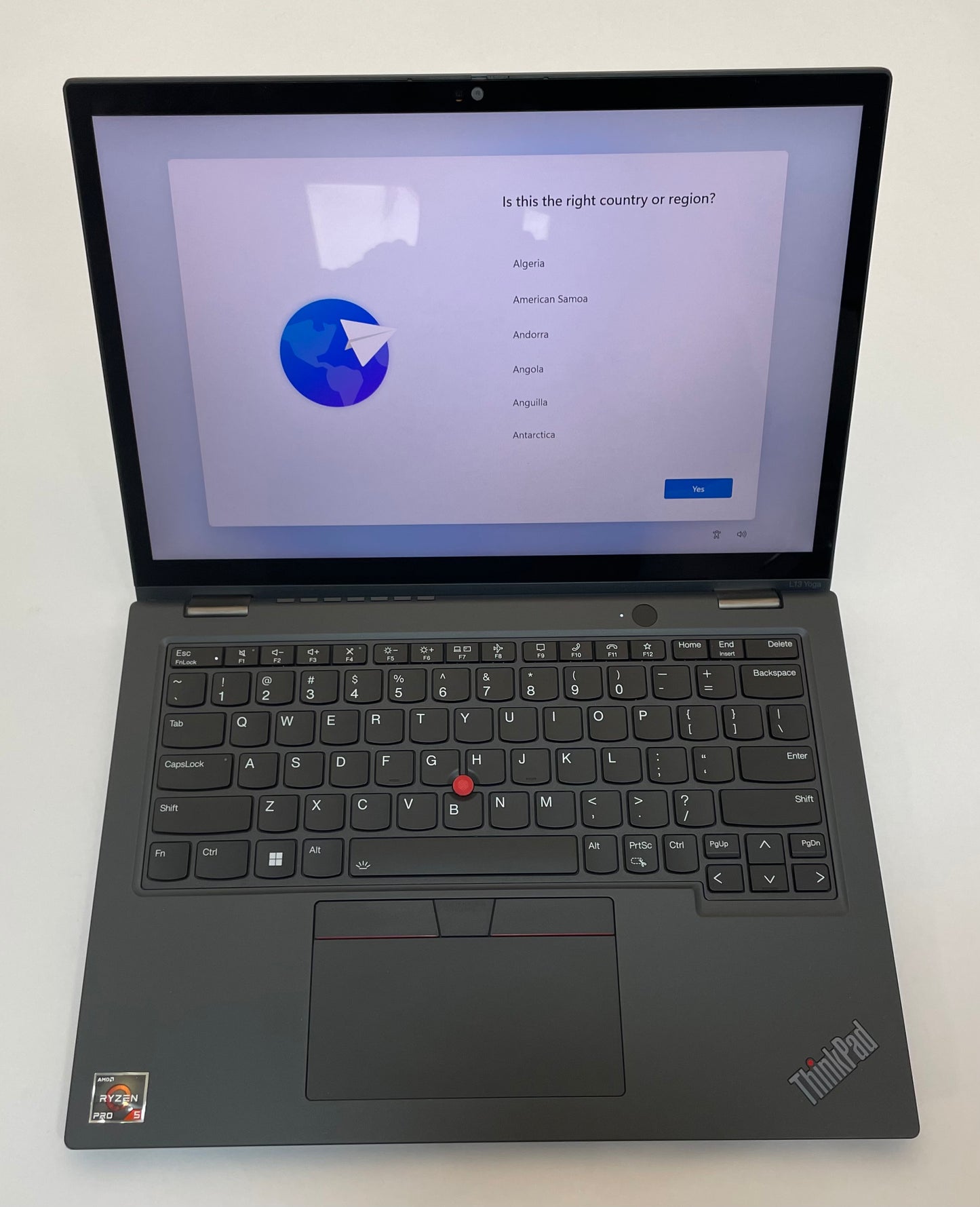 LENOVO THINKPAD L13 YOGA GEN 3 13" 2in1 Laptop Ryzen 5 PRO 5675U 16GB 256GB W11P