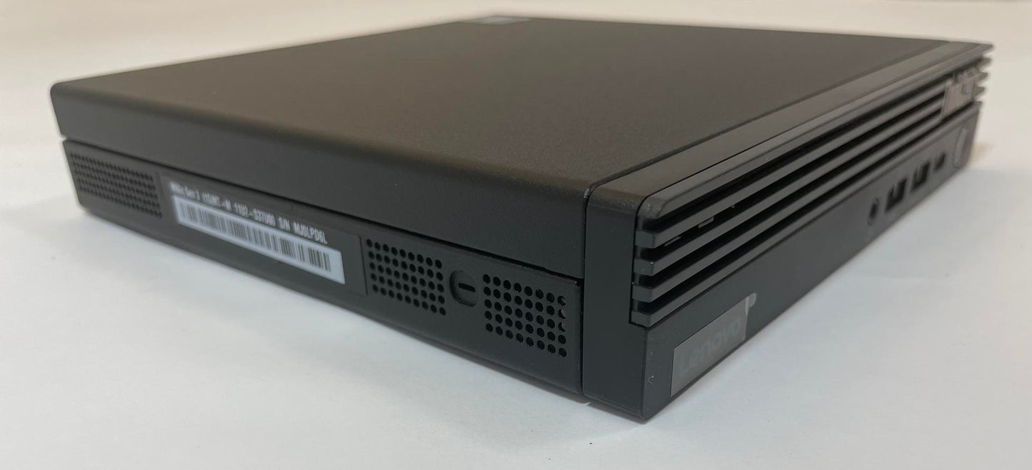 LENOVO THINKCENTRE M80Q GEN3 Tiny Desktop i5-12500T 16GB 256GB NVMe WIN11 -Good