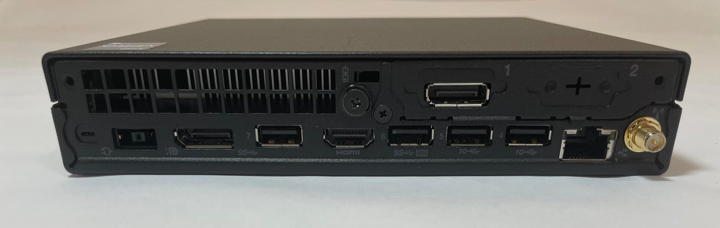 LENOVO THINKCENTRE M80Q GEN3 Tiny Desktop i5-12500T 16GB 256GB NVMe WIN11 -Good