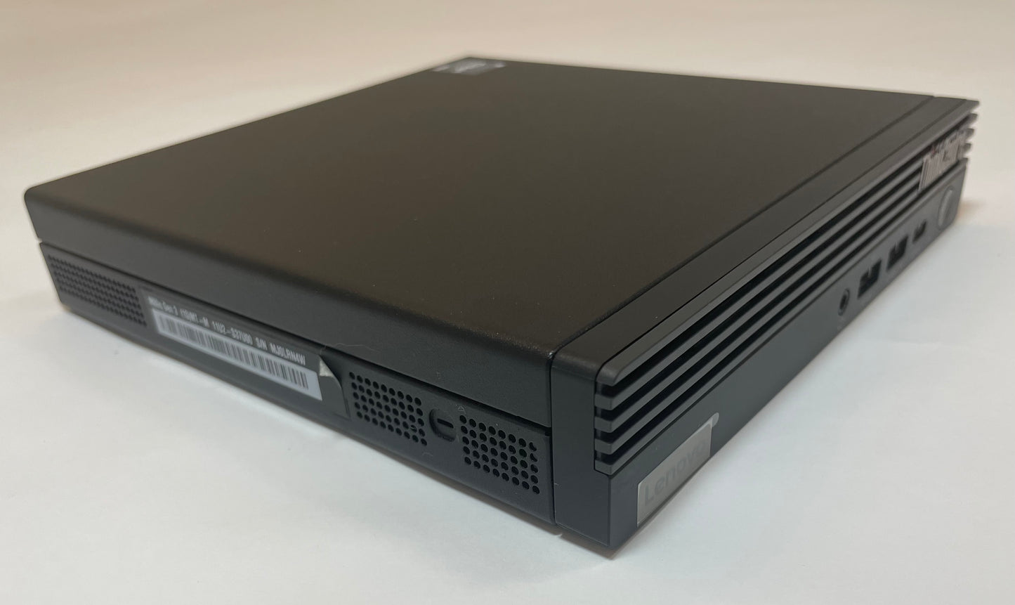 LENOVO THINKCENTRE M80Q GEN3 Tiny Desktop i5-12500T 16GB 256GB NVMe W11-VeryGood
