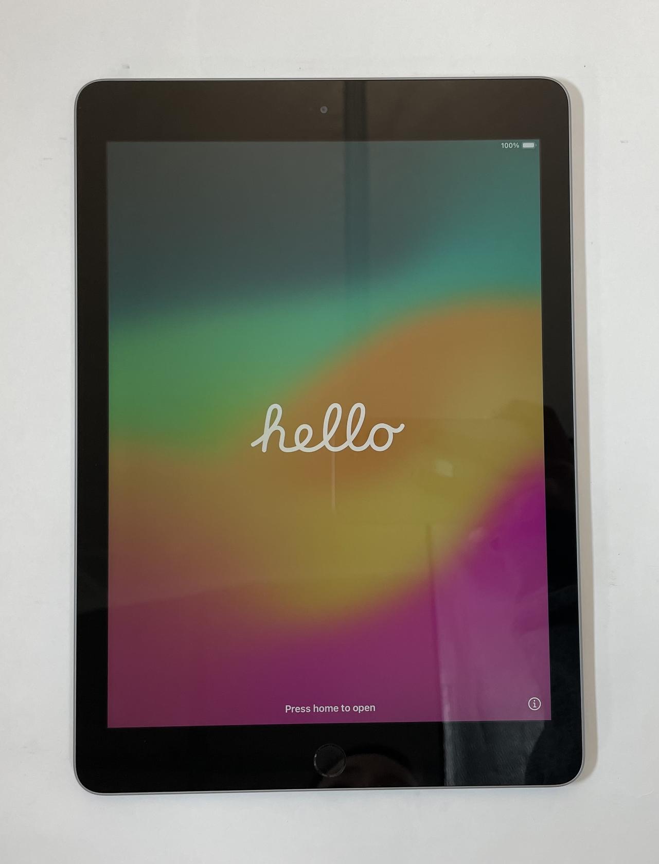 Apple iPad 6th Gen A1893 9.7" 32GB WiFi Only Gray iOS -Good