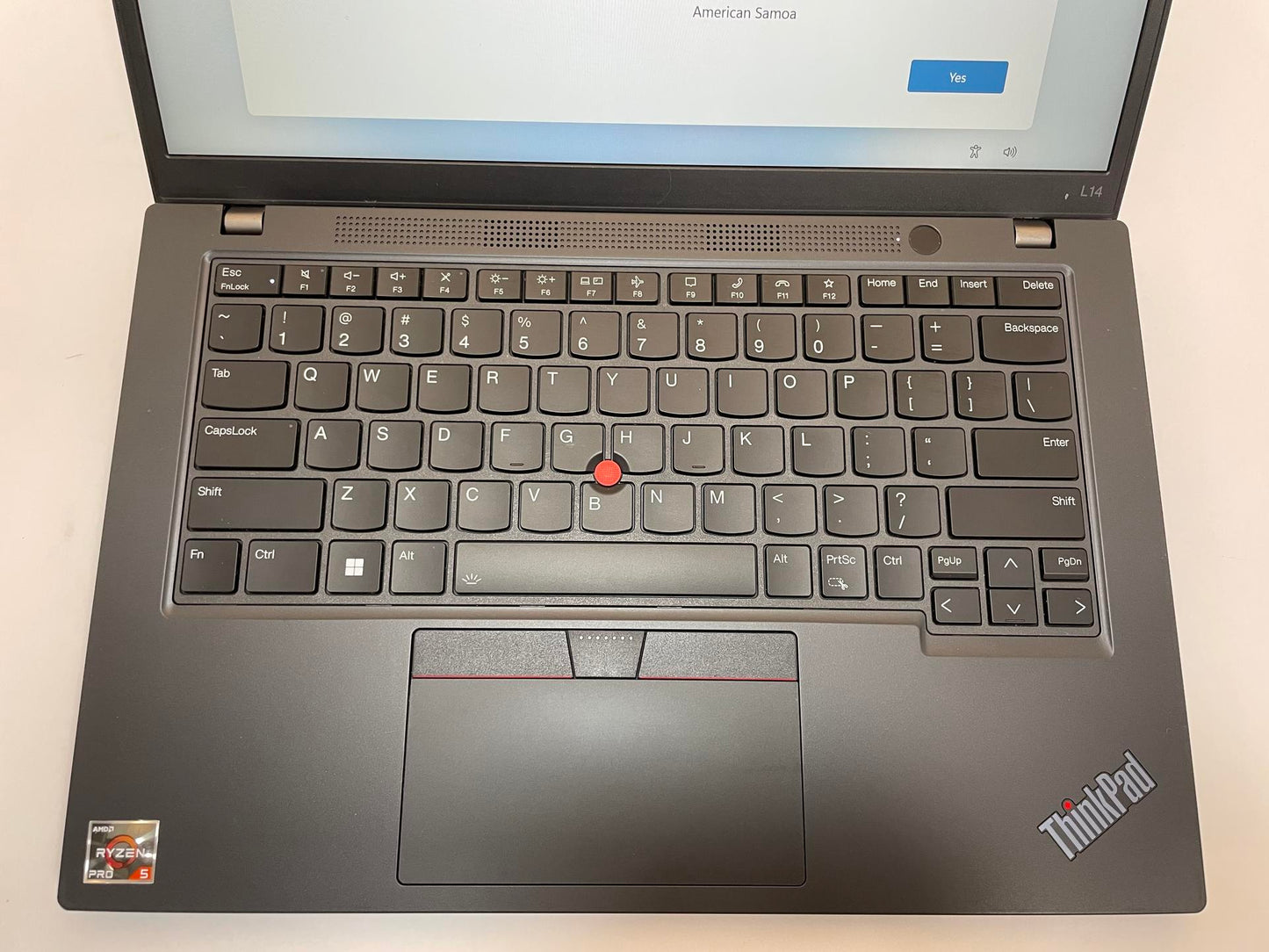 LENOVO THINKPAD L14 GEN 3 14" Laptop AMD Ryzen 5 PRO 5675U 16GB 256GB NVMe WIN11