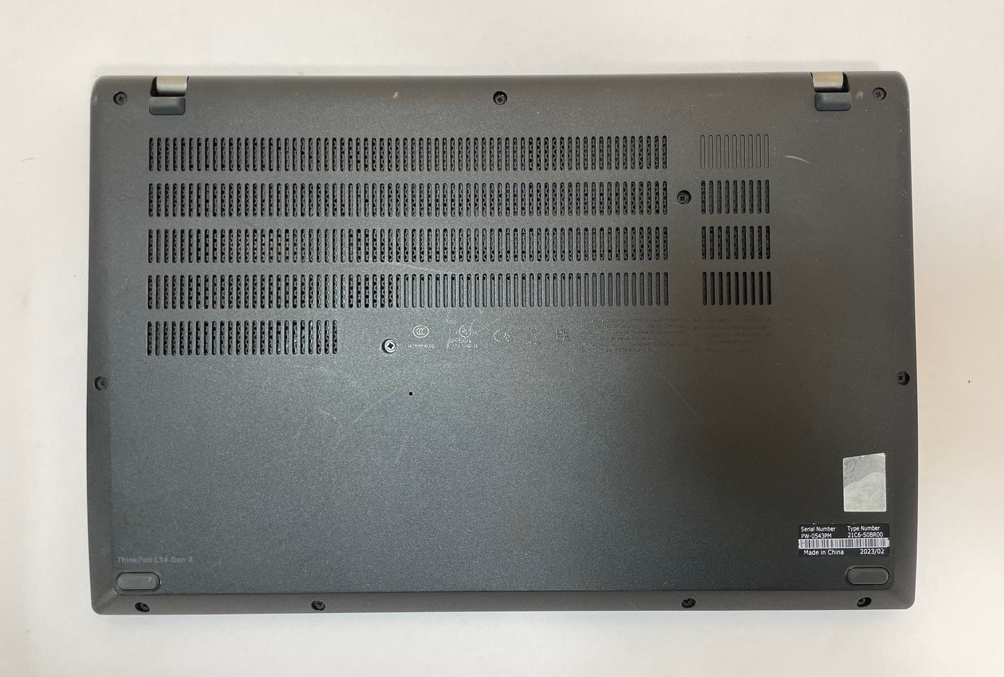 LENOVO THINKPAD L14 GEN 3 14" Laptop AMD Ryzen 5 PRO 5675U 16GB 256GB NVMe WIN11