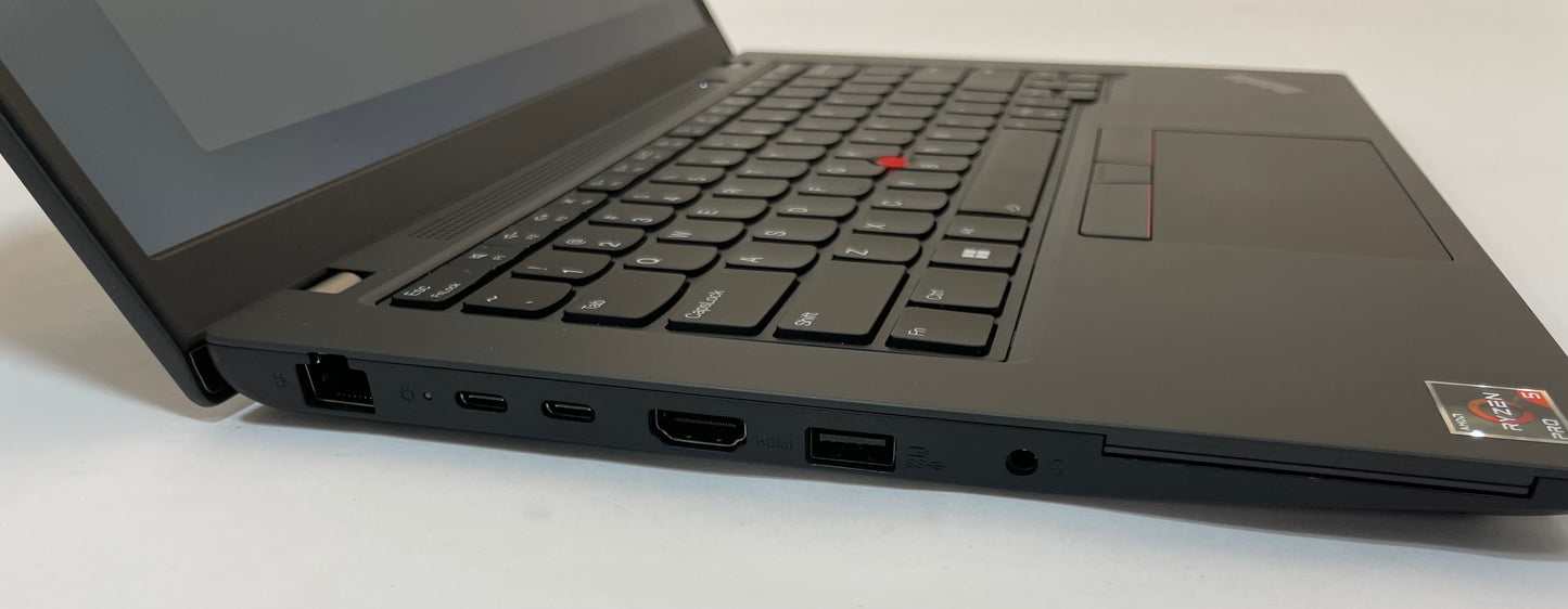 LENOVO THINKPAD L14 GEN 3 14" Laptop Ryzen 5 PRO 5675U 16GB 256GB W11 -Very Good