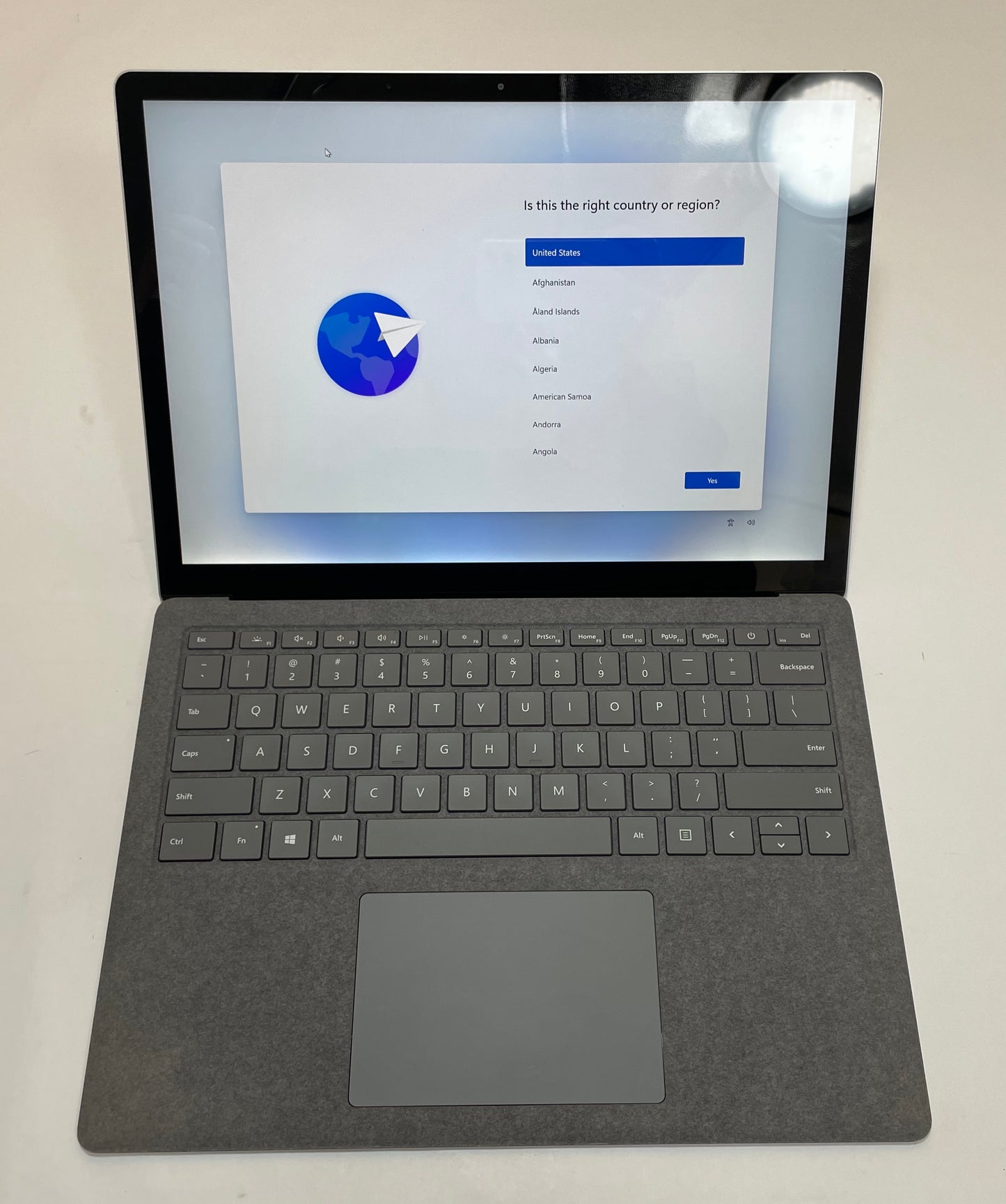 MICROSOFT Surface Laptop 3 13.5" Core i7 1065G7 16GB 256GB Silver Windows 11