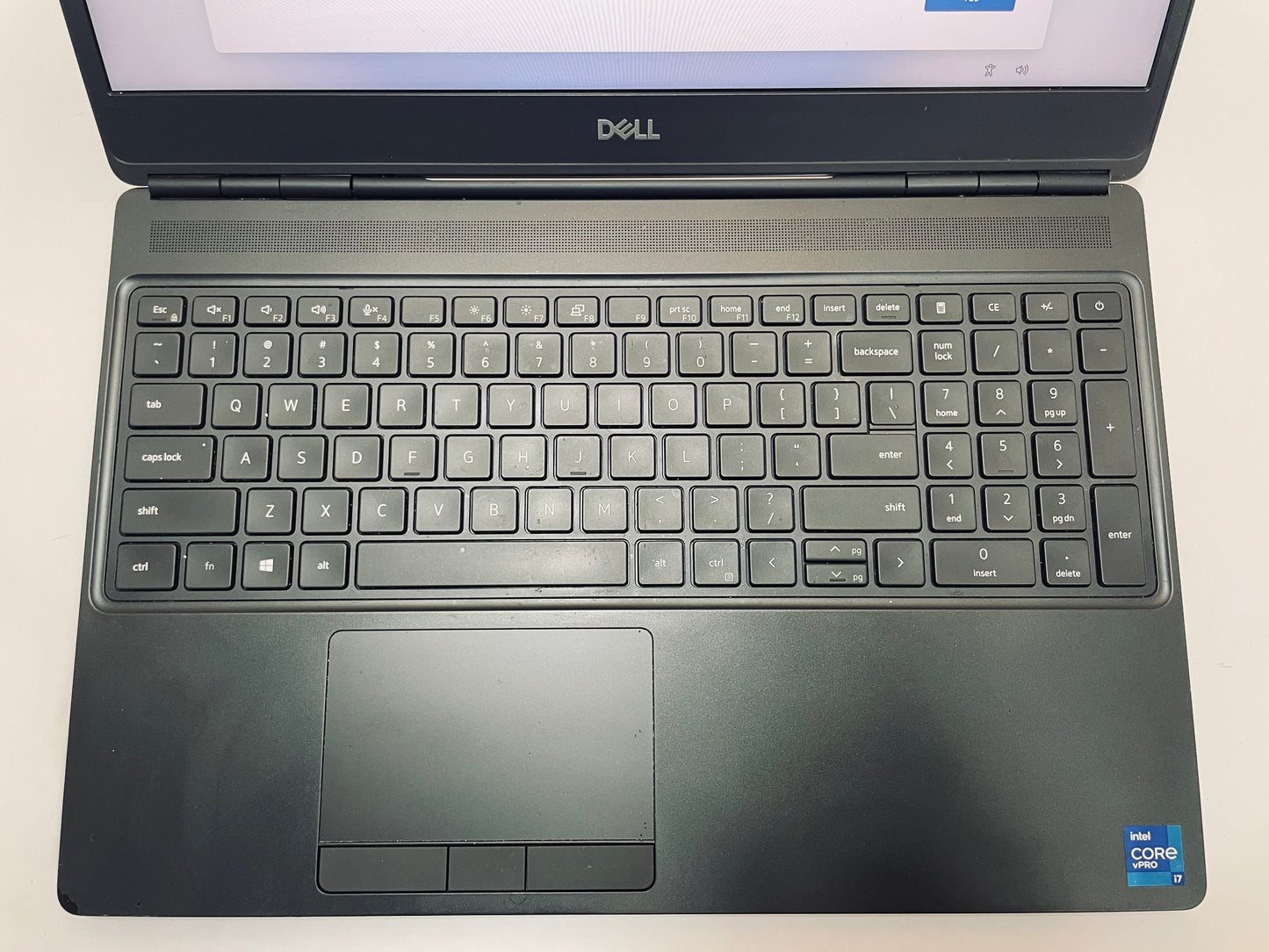 DELL PRECISION 7560 15" Laptop Core i7 11850H 32GB 512GB NVMe Windows 11 -READ