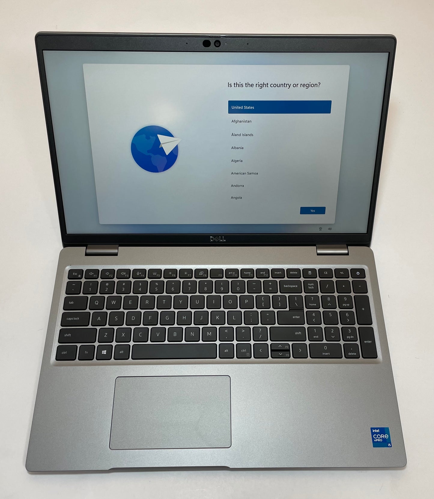 DELL LATITUDE 5520 15" Laptop Core i5 1145G7 16GB 256GB SSD Windows 11-Very Good