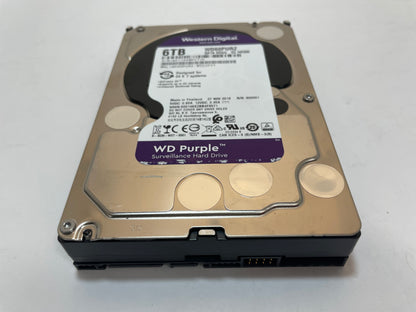 WESTERN DIGITAL Purple WD60PURZ-85ZUFY1 6TB 3.5" SATA Internal Surveillance HDD