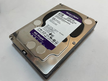 WESTERN DIGITAL Purple WD60PURZ-85ZUFY1 6TB 3.5" SATA Internal Surveillance HDD