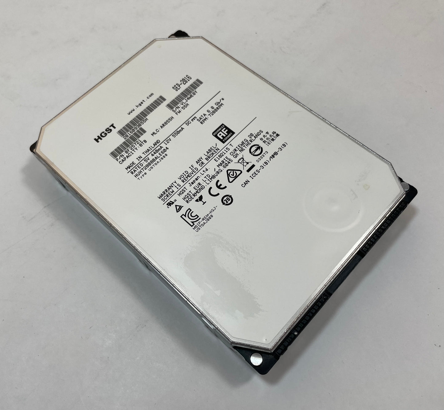 HGST HUH728080ALE604 8TB 3.5" SATA 6Gb/s Internal HDD
