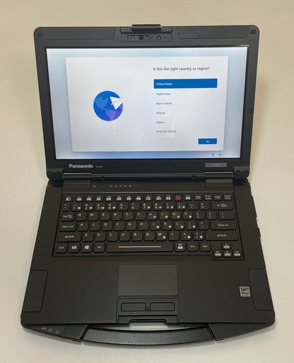 PANASONIC TOUGHBOOK FZ-55 14" Touchscreen Laptop i5-8365U 16GB 512GB W11P -Good