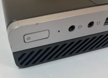 HP ELITEDESK 800 G5 Desktop Mini Core i5 9600T 8GB 256GB SSD Windows 11 -Good