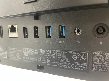 Dell OptiPlex 3280 21.5" AIO Core i5 10500T 8GB 128GB NVMe Windows 11 -Good