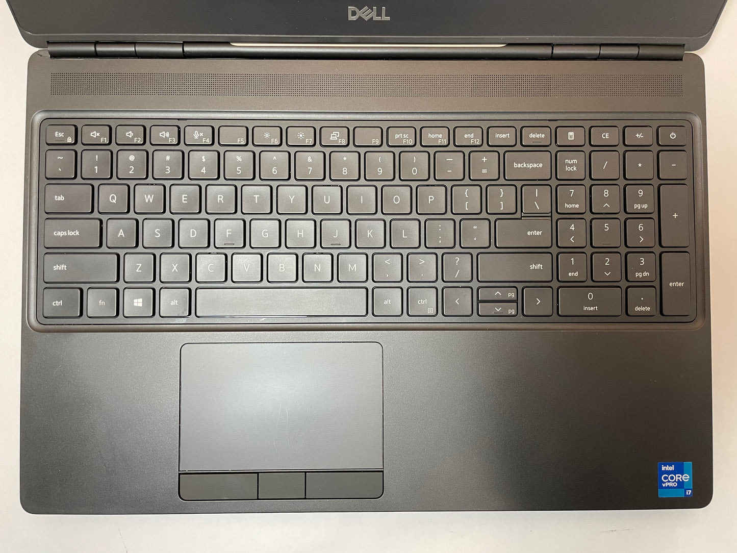 DELL PRECISION 7560 15" Laptop Core i7 11850H 32GB 512GB NVMe Windows 11 -READ