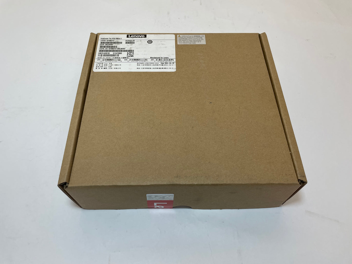 LENOVO THINKCENTRE TINY VESA MOUNT II 4XF0N03161 -NEW