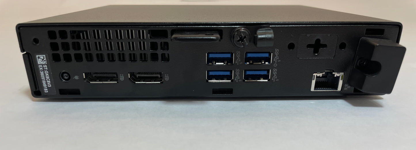 DELL OPTIPLEX 5000 MFF Core i5-12500T 16GB 256GB NVMe Windows 11 -Excellent