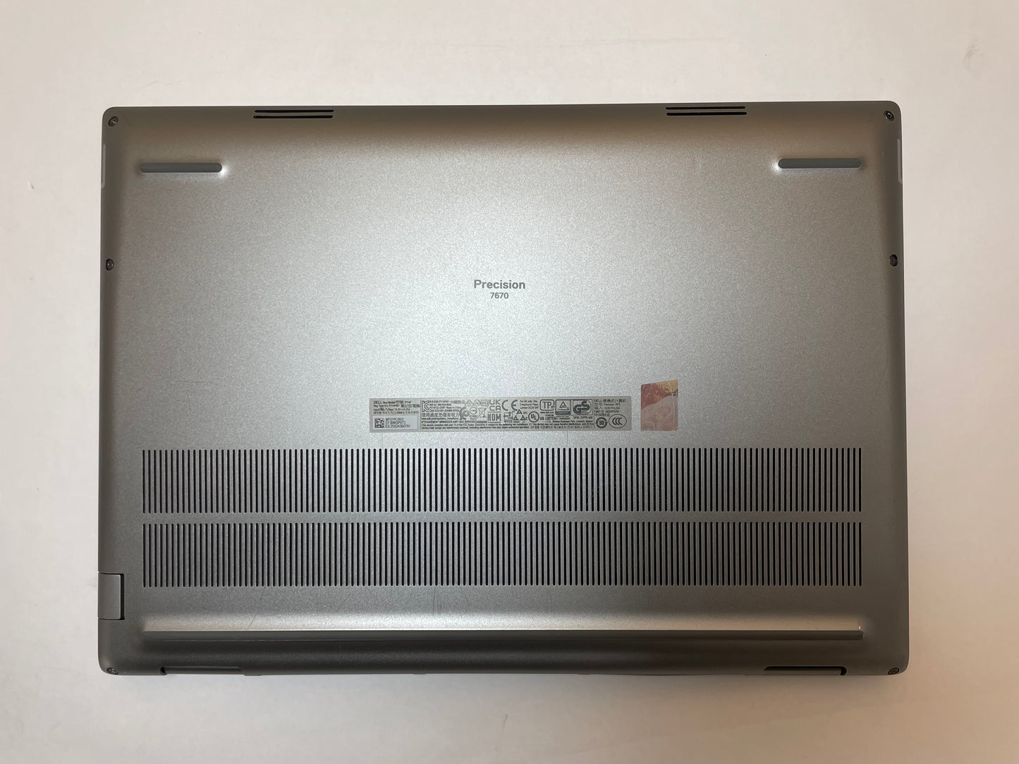 DELL PRECISION 7670 16" Laptop Core i5 12600HX 32GB 256GB NVMe Windows 11 -Good