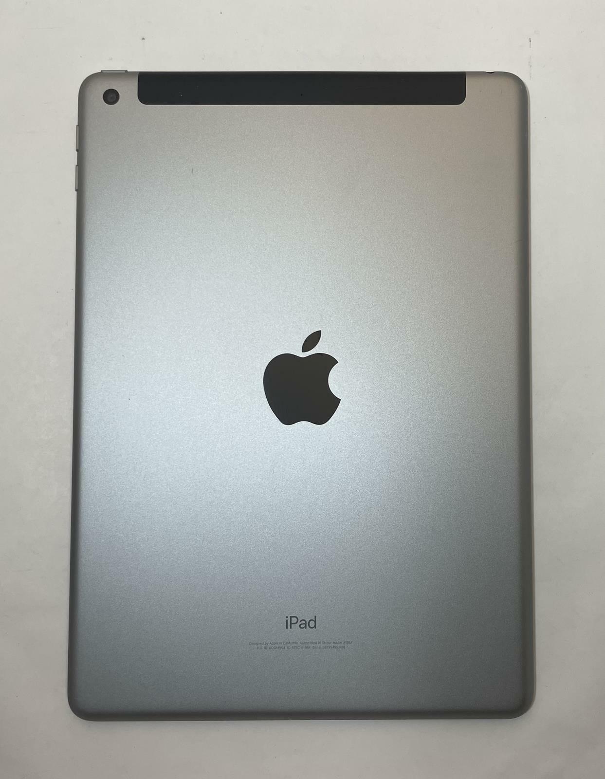 APPLE iPad 6th Gen A1954 9.7" 32GB Unlocked Gray iOS -Very Good