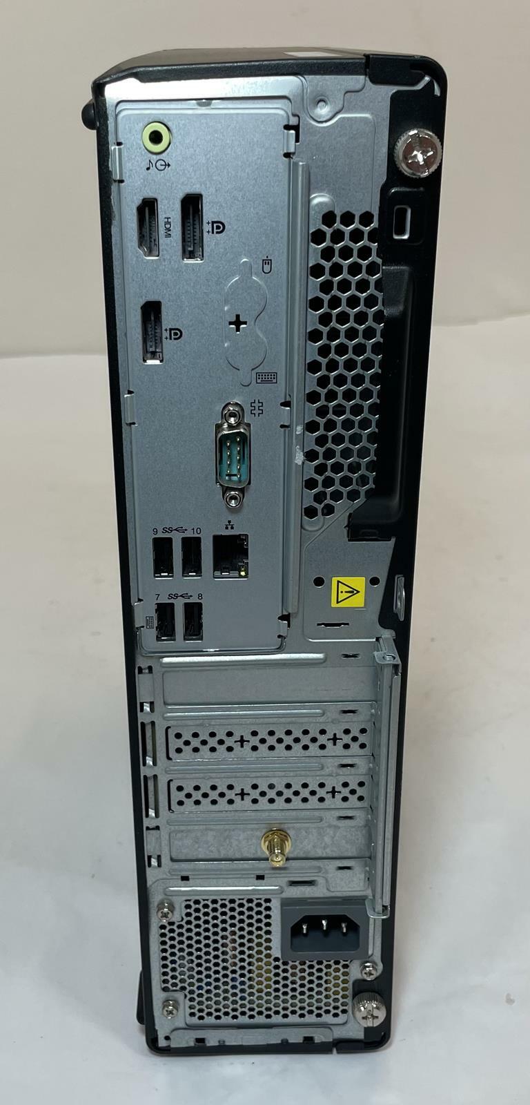 LENOVO THINKCENTRE M80S SFF Core i7 10700 16GB 256GB NVMe Windows 11 -SEE PHOTOS