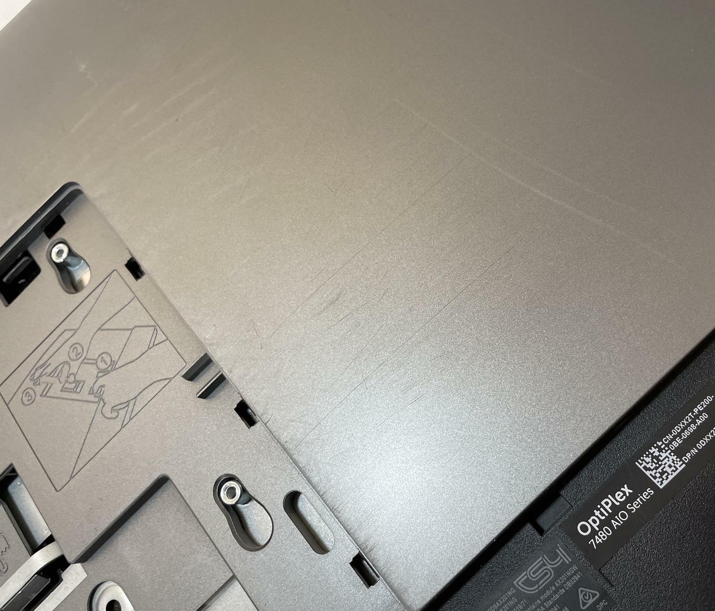 DELL OPTIPLEX 7480 23" Touch AIO Core i5 10500 8GB 256GB NVMe WIN11 -NO STAND