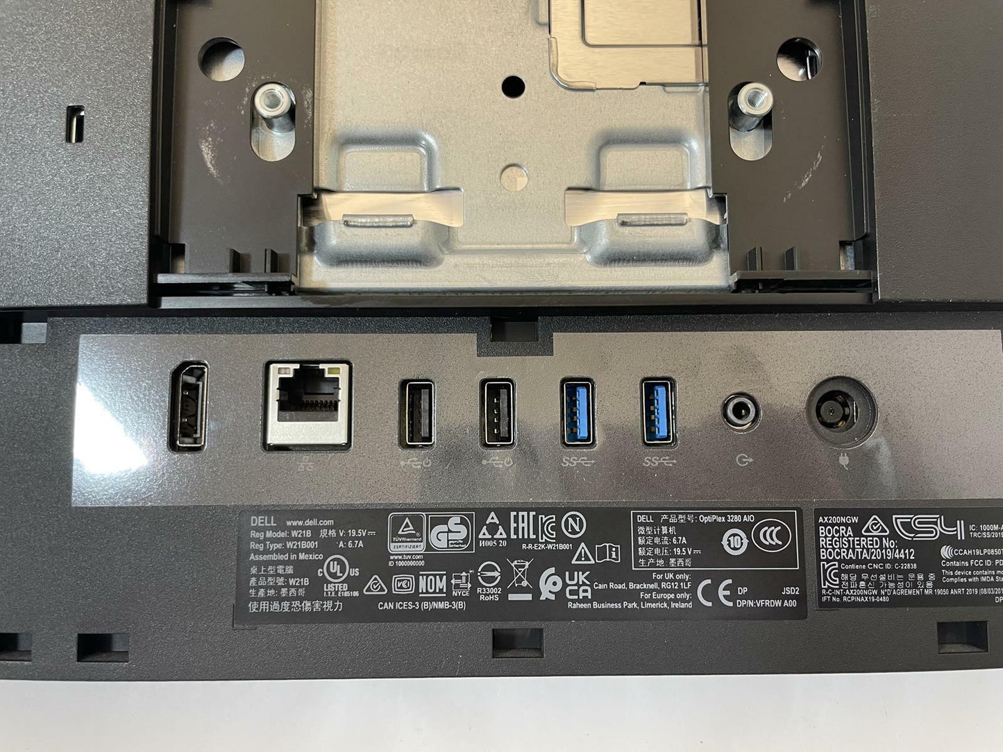 DELL OPTIPLEX 3280 21.5" AIO Core i5 10500T 8GB 256GB NVMe Windows 11 -NO STAND