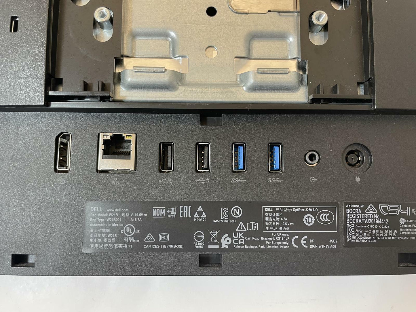 DELL OPTIPLEX 3280 21.5" Touch AIO i5 10500T 16GB 256GB NVMe Windows 11-NO STAND