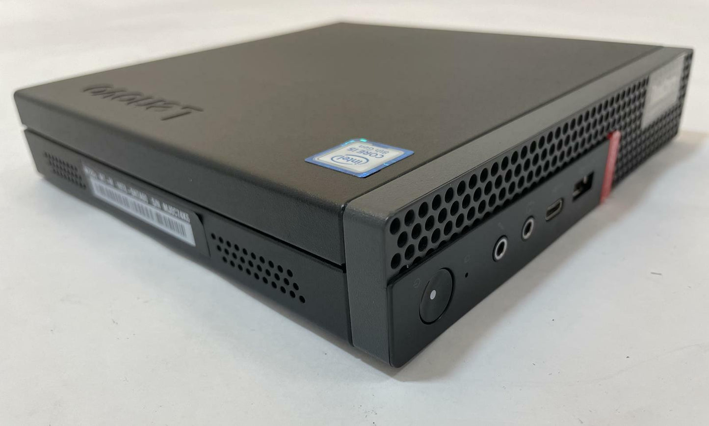 LENOVO THINKCENTRE M720Q Tiny Desktop i5 8400T 8GB 256GB NVMe WIN11 -Very Good