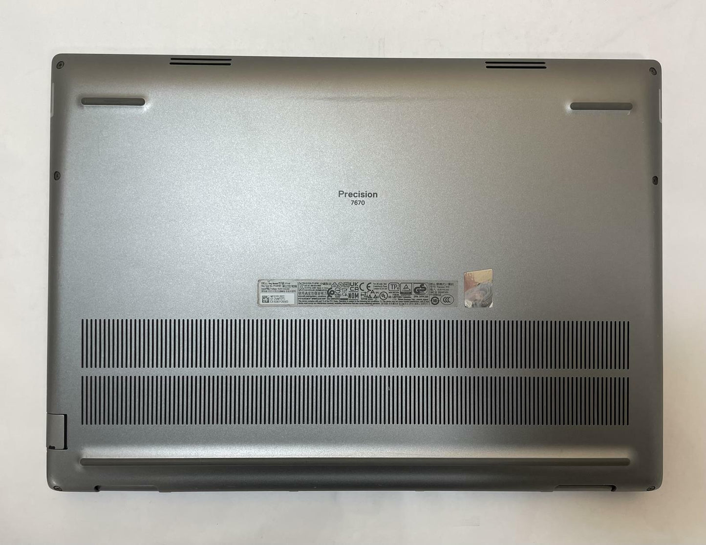 DELL PRECISION 7670 16" Laptop Core i5 12600HX 32GB 512GB NVMe WIN11 -SEE PHOTOS