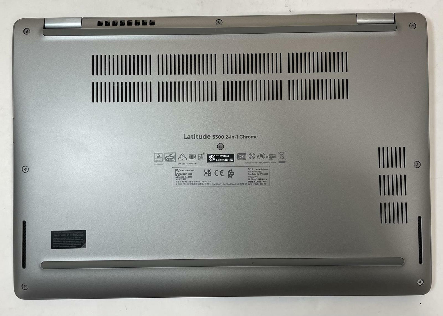 DELL LATITUDE 5300 2-IN-1 CHROME 13" i5-8365U 8GB 256GB SSD Chrome OS -Excellent