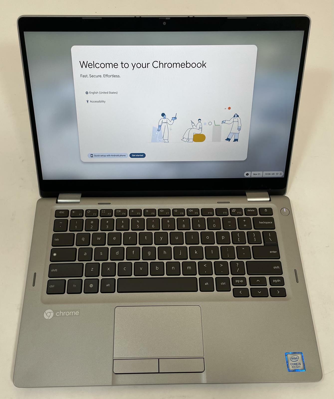 DELL LATITUDE 5300 2-IN-1 CHROME 13" i5-8365U 8GB 256GB SSD Chrome OS -Excellent